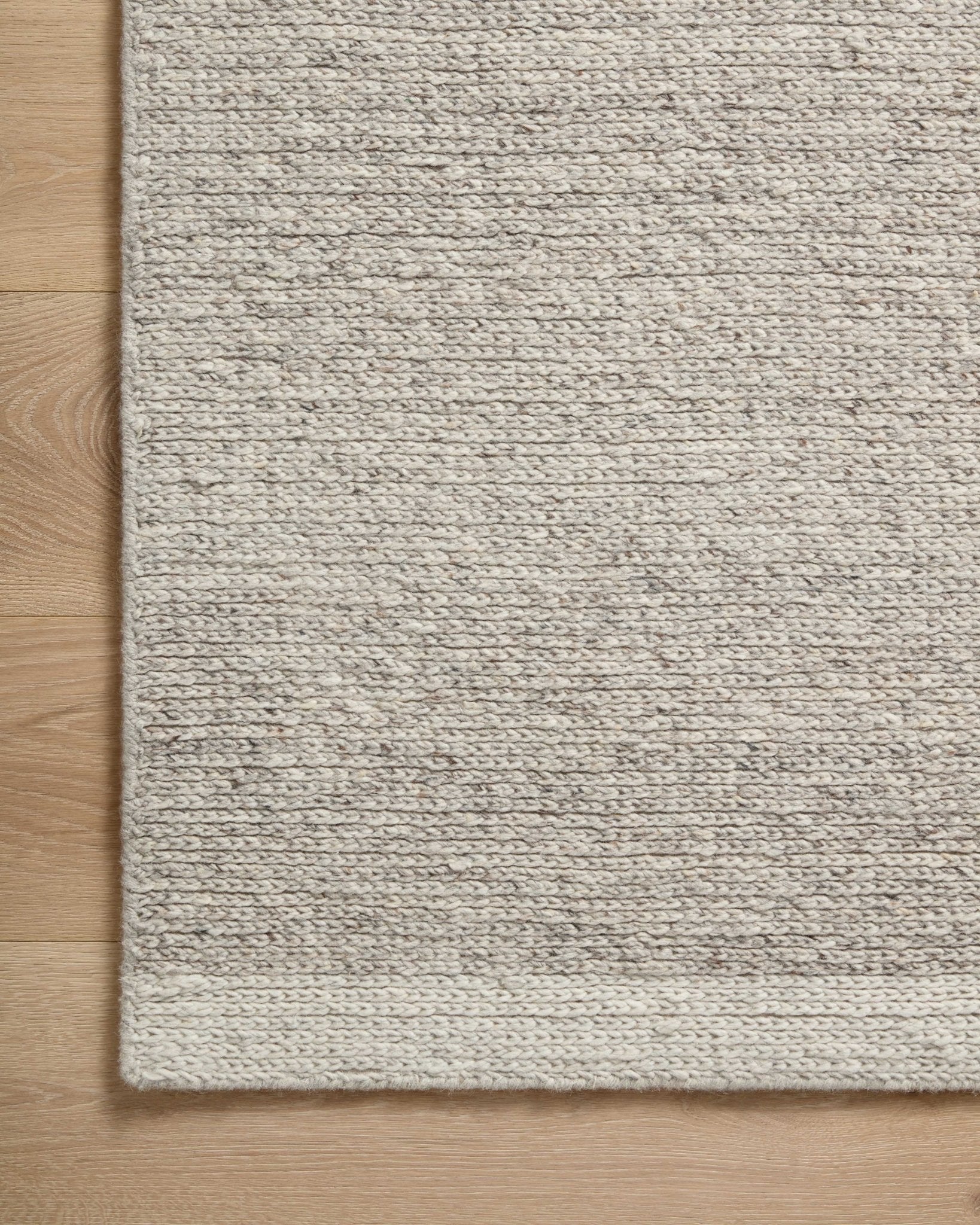 Magnolia Home by Joanna Gaines x Loloi Ashby Silver / Ivory Rug