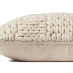 Magnolia Home by Joanna Gaines x Loloi Avery PMH0061 Natural 13'' x 35'' Cover Only Pillow