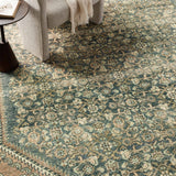 Magnolia Home by Joanna Gaines x Loloi Banks Denim / Clay Rug White Cliff Studio Rugs