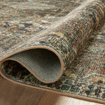 Magnolia Home by Joanna Gaines x Loloi Banks Spice / Blue Rug White Cliff Studio Rugs