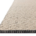 Magnolia Home by Joanna Gaines x Loloi Betty Ivory / Black 11' - 6" x 15' Area Rug White Cliff Studio Area Rugs