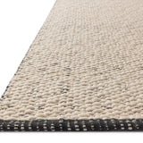 Magnolia Home by Joanna Gaines x Loloi Betty Ivory / Black 11' - 6" x 15' Area Rug White Cliff Studio Area Rugs