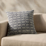 Magnolia Home by Joanna Gaines x Loloi Bryn Navy Pillow White Cliff Studio Throw Pillows