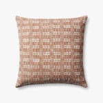 Magnolia Home by Joanna Gaines x Loloi Bryn Rust Pillow White Cliff Studio Throw Pillows