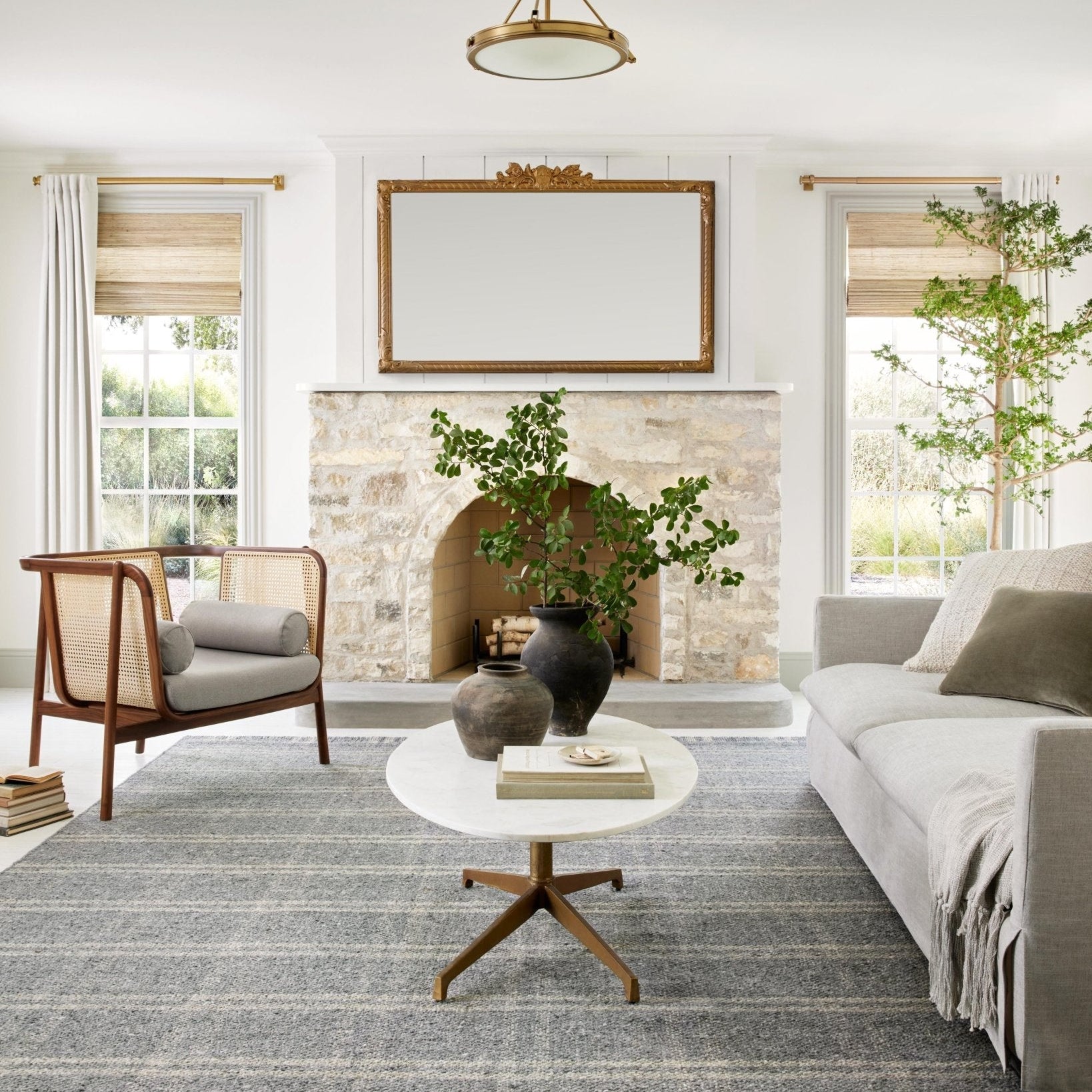 Magnolia Home By Joanna Gaines x Loloi Caleb Mocha / Taupe Rug White Cliff Studio Rugs