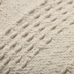 Magnolia Home by Joanna Gaines x Loloi Cameron Ivory 13'' x 35'' Pillow Cover Only White Cliff Studio Throw Pillows