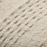 Magnolia Home by Joanna Gaines x Loloi Cameron Ivory 13'' x 35'' Pillow Cover Only White Cliff Studio Throw Pillows