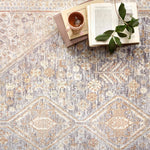 Magnolia Home By Joanna Gaines x Loloi Carlisle Blue / Ivory Rug White Cliff Studio Rugs