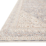 Magnolia Home By Joanna Gaines x Loloi Carlisle Blue / Ivory Rug White Cliff Studio Rugs