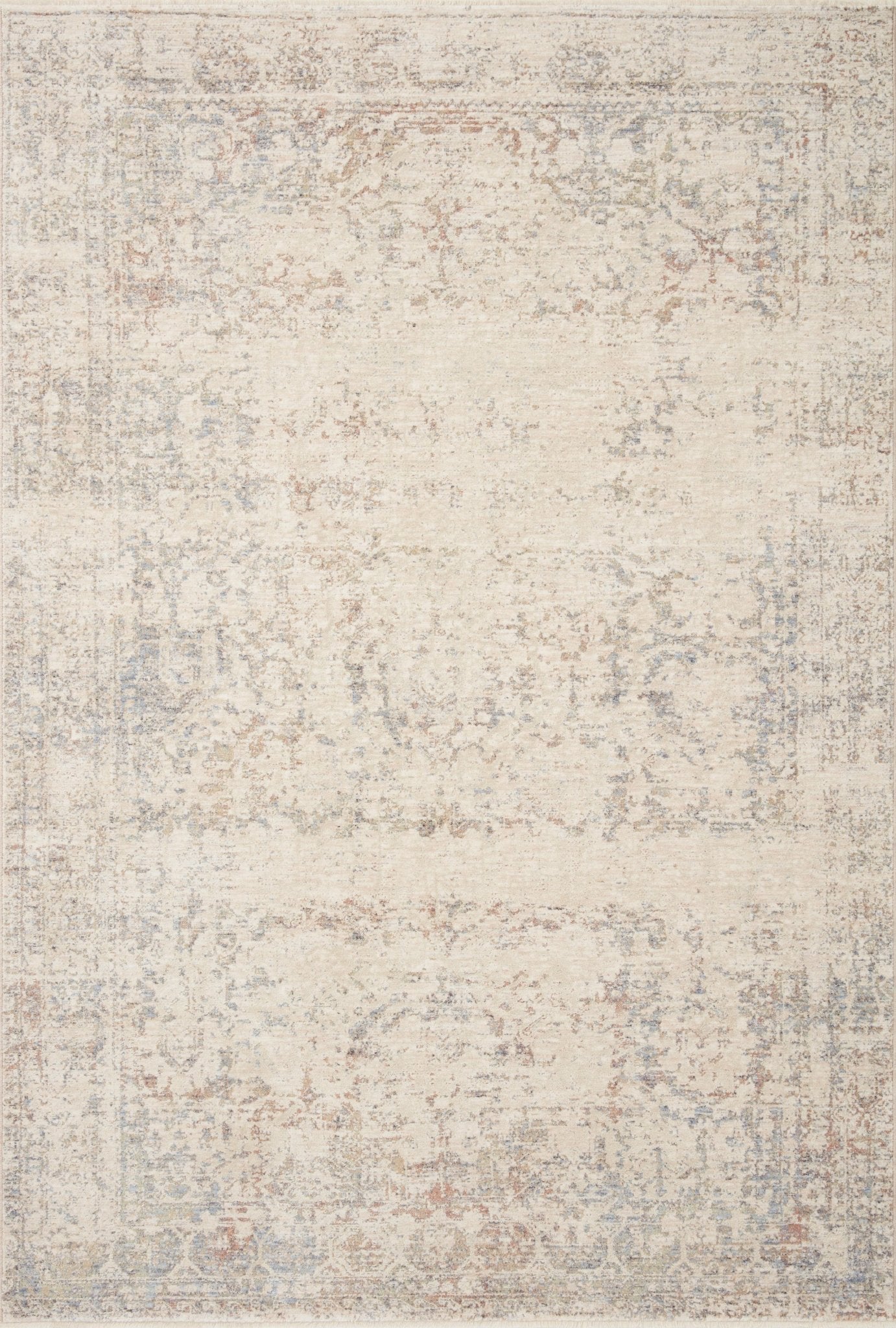 Magnolia Home By Joanna Gaines x Loloi Carlisle Ivory / Multi Rug White Cliff Studio Rugs