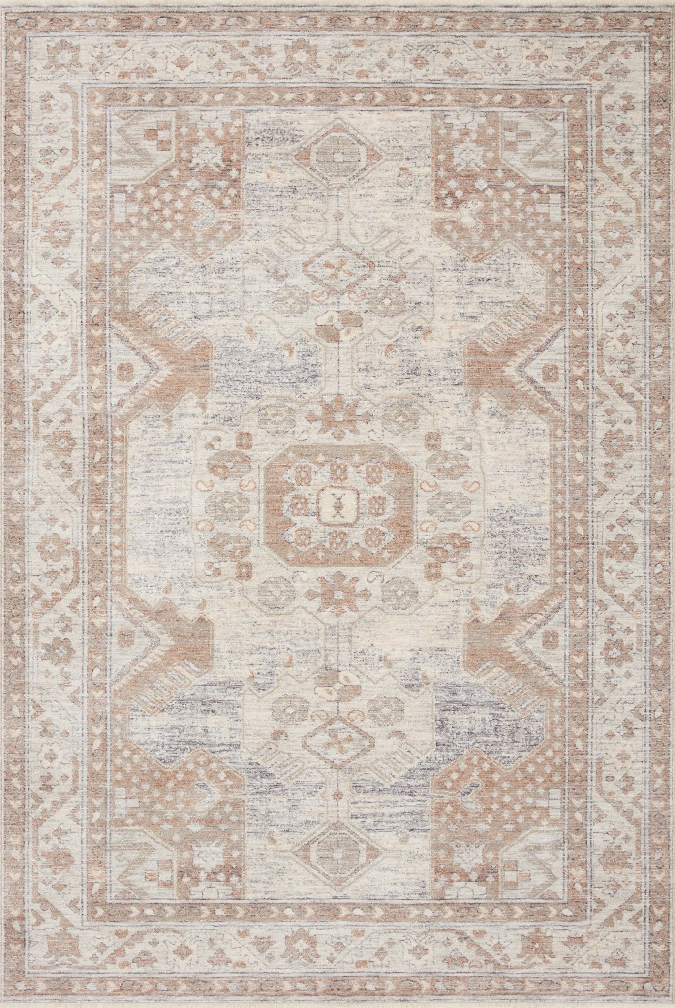 Magnolia Home By Joanna Gaines x Loloi Carlisle Ivory / Taupe Rug White Cliff Studio Rugs
