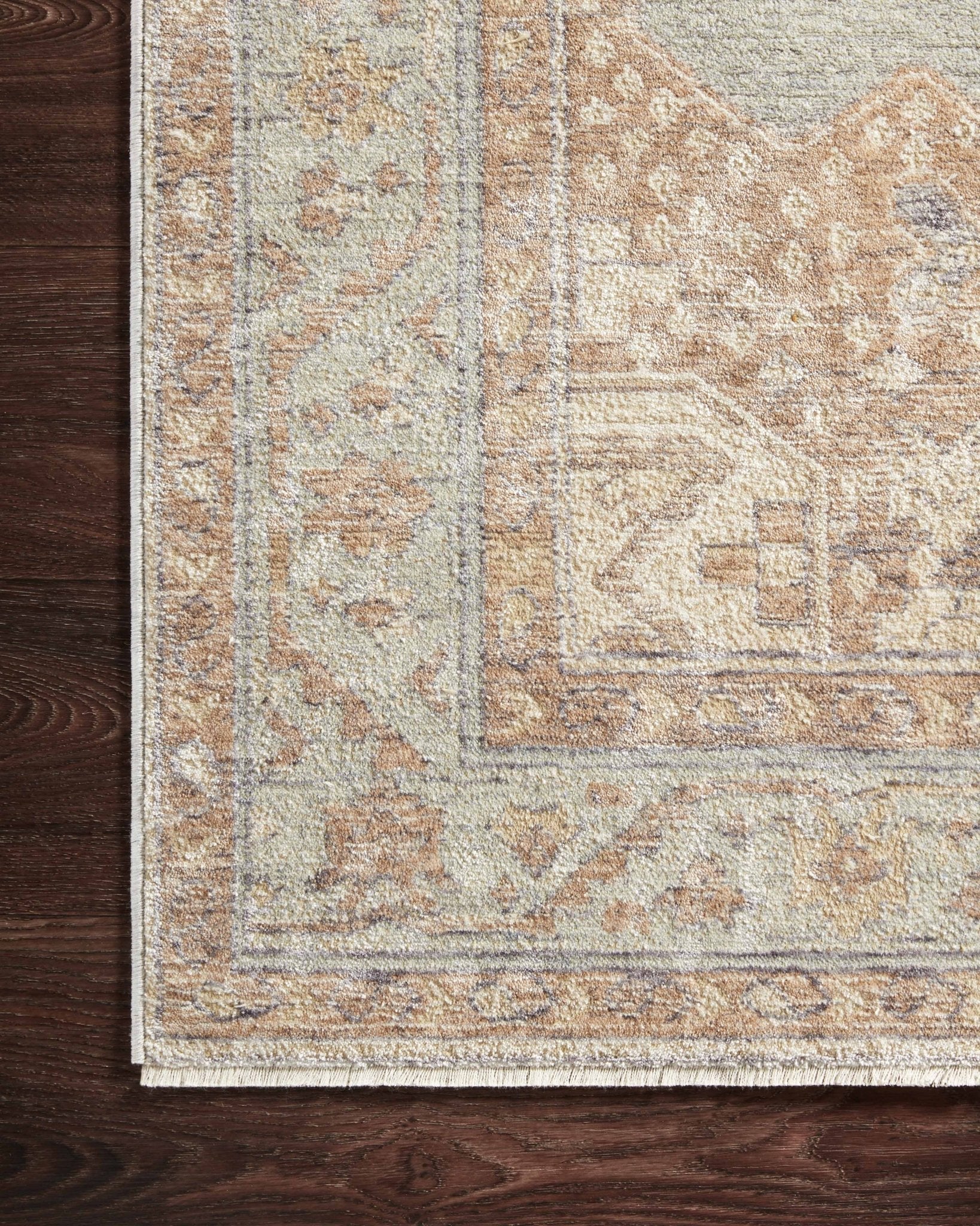 Magnolia Home By Joanna Gaines x Loloi Carlisle Seafoam / Taupe Rug White Cliff Studio Rugs
