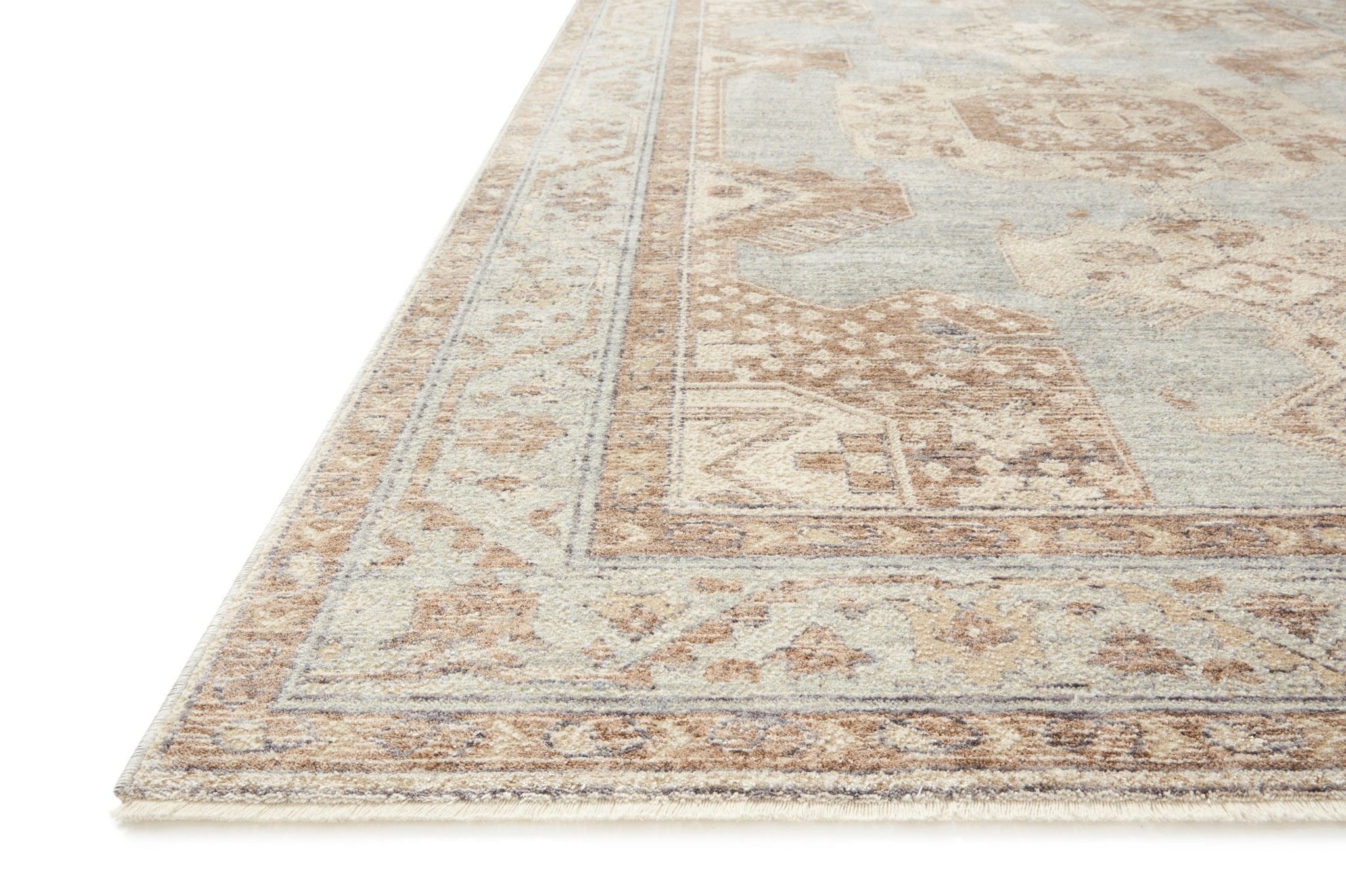 Magnolia Home By Joanna Gaines x Loloi Carlisle Seafoam / Taupe Rug White Cliff Studio Rugs
