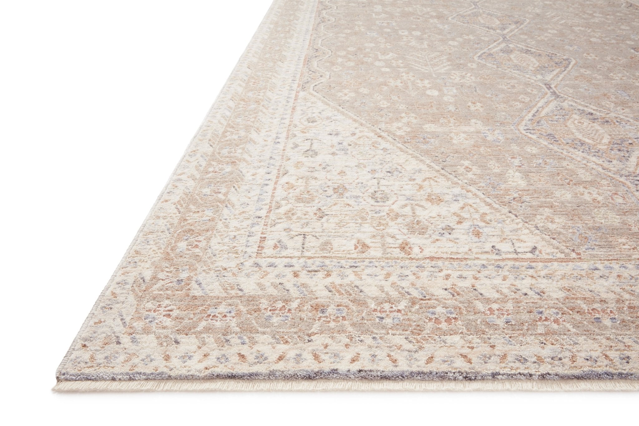Magnolia Home By Joanna Gaines x Loloi Carlisle Taupe / Ivory Rug
