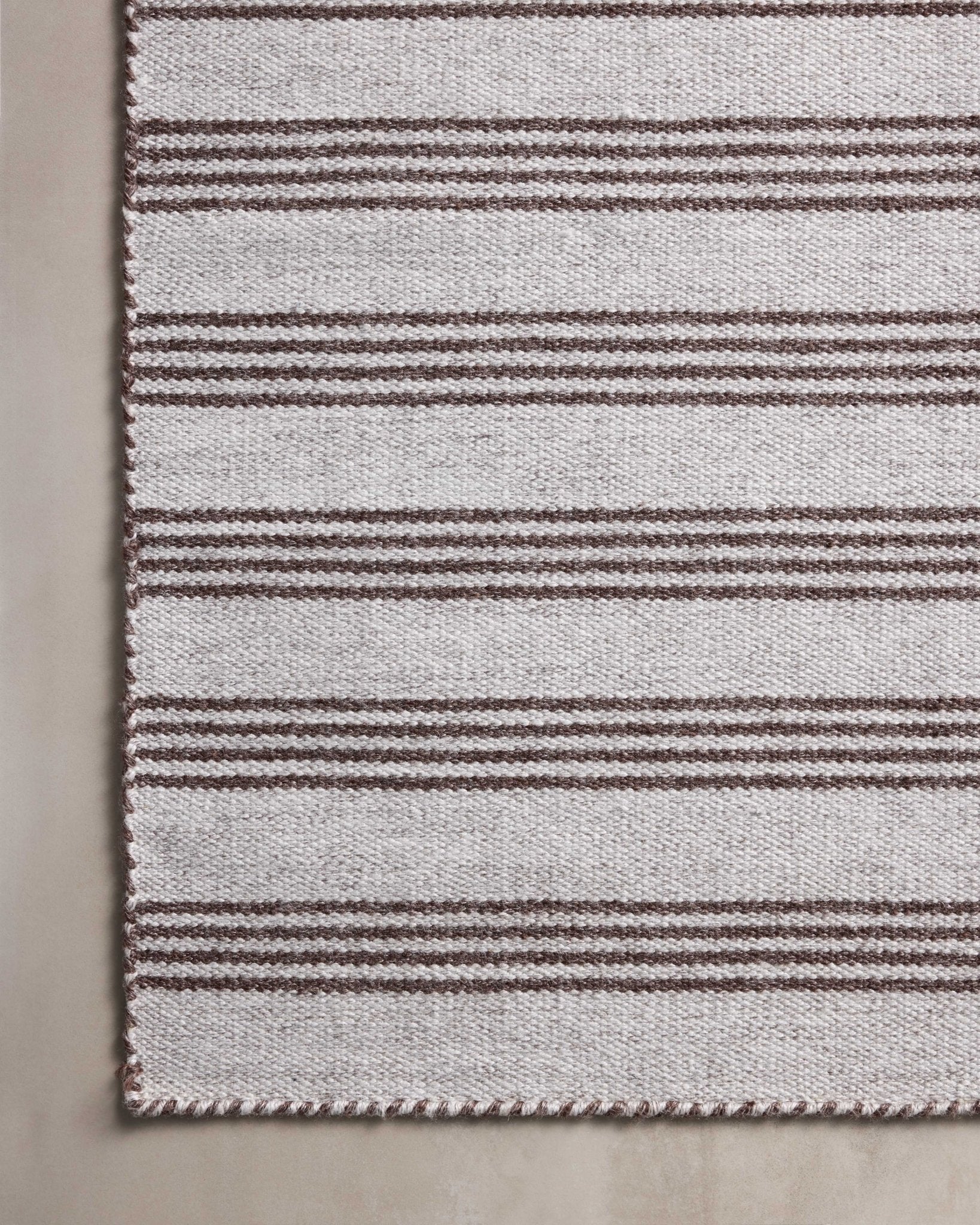 Magnolia Home by Joanna Gaines x Loloi Charlie Silver / Bark Rug