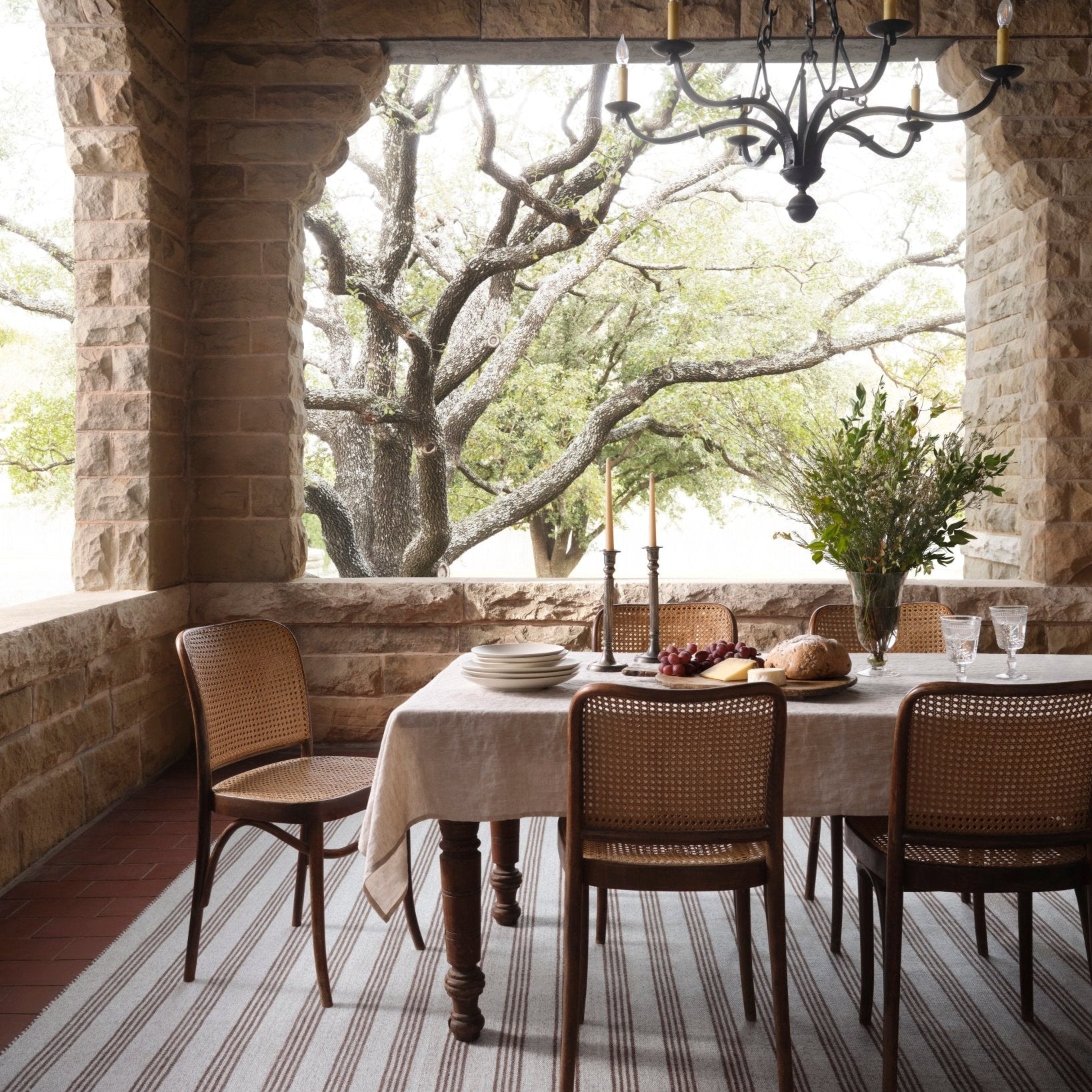 Magnolia Home by Joanna Gaines x Loloi Charlie Silver / Bark Rug White Cliff Studio Rugs