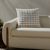 Magnolia Home by Joanna Gaines x Loloi Erin Ivory / Blue Pillow White Cliff Studio Throw Pillows