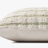 Magnolia Home by Joanna Gaines x Loloi Erin Ivory / Green Pillow White Cliff Studio Throw Pillows