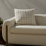 Magnolia Home by Joanna Gaines x Loloi Erin Ivory / Green Pillow White Cliff Studio Throw Pillows