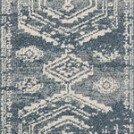 Magnolia Home by Joanna Gaines x Loloi Gigi Denim / Ivory 18" x 18" Sample Rug White Cliff Studio Area Rugs