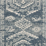 Magnolia Home by Joanna Gaines x Loloi Gigi Denim / Ivory 18" x 18" Sample Rug White Cliff Studio Area Rugs