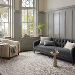Magnolia Home by Joanna Gaines x Loloi Gigi Grey / Ivory 18" x 18" Sample Rug White Cliff Studio Area Rugs