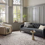 Magnolia Home by Joanna Gaines x Loloi Gigi Grey / Ivory 18" x 18" Sample Rug White Cliff Studio Area Rugs