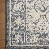 Magnolia Home by Joanna Gaines x Loloi Gigi Ivory / Blue 18" x 18" Sample Rug White Cliff Studio Area Rugs