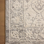 Magnolia Home by Joanna Gaines x Loloi Gigi Ivory / Stone 18" x 18" Sample Rug White Cliff Studio Area Rugs