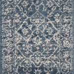 Magnolia Home by Joanna Gaines x Loloi Gigi Navy / Stone 18" x 18" Sample Rug White Cliff Studio Area Rugs