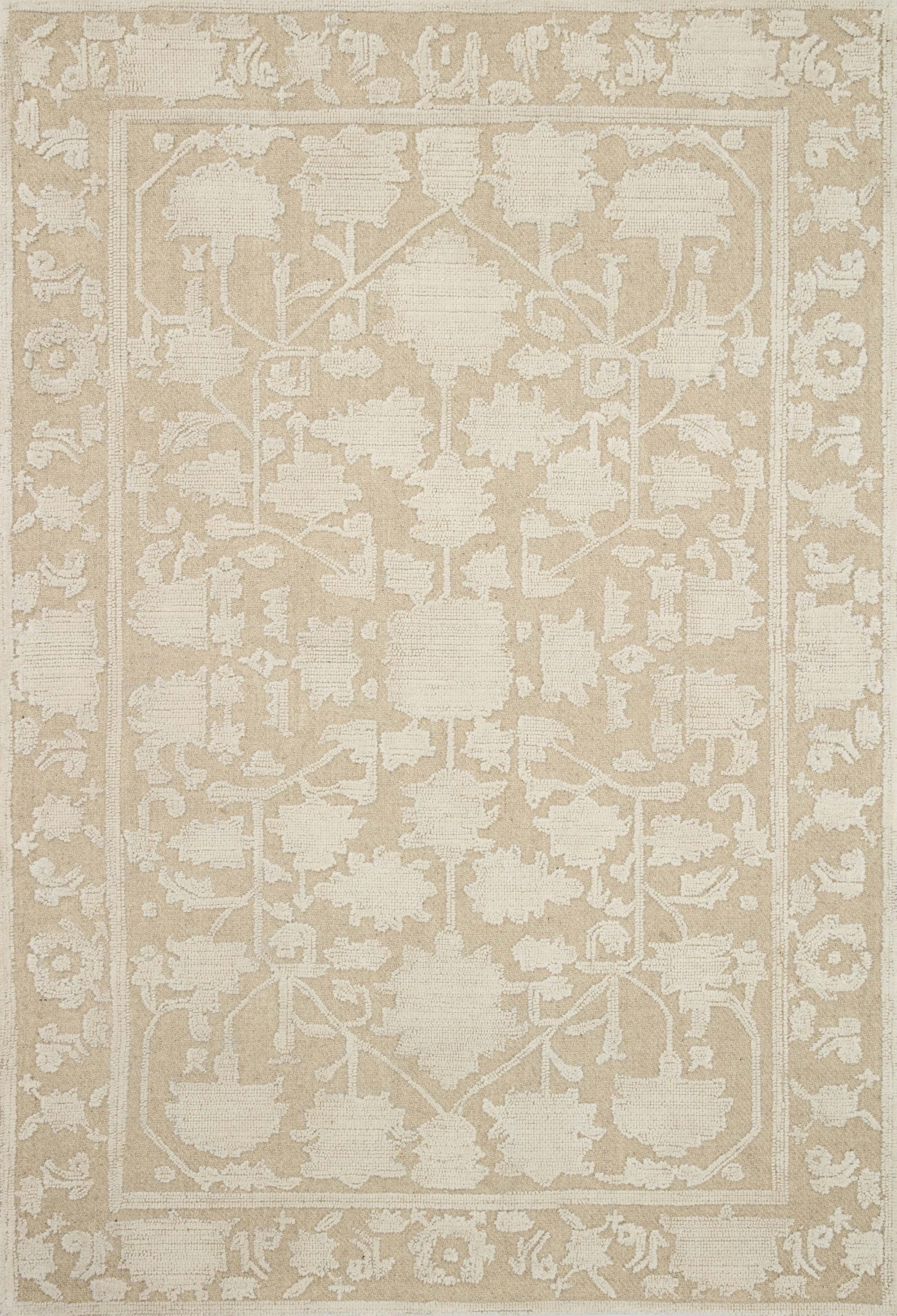 Magnolia Home By Joanna Gaines x Loloi Gloria Natural / Ivory Rug White Cliff Studio Rugs