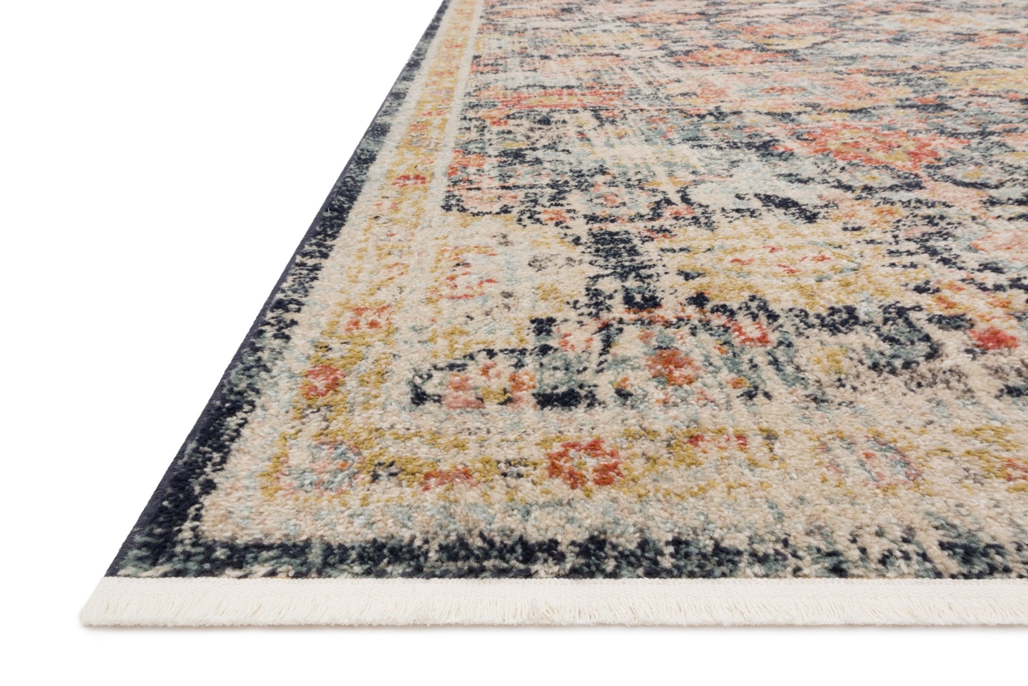 Magnolia Home By Joanna Gaines x Loloi Graham Blue / Multi Rug White Cliff Studio Rugs