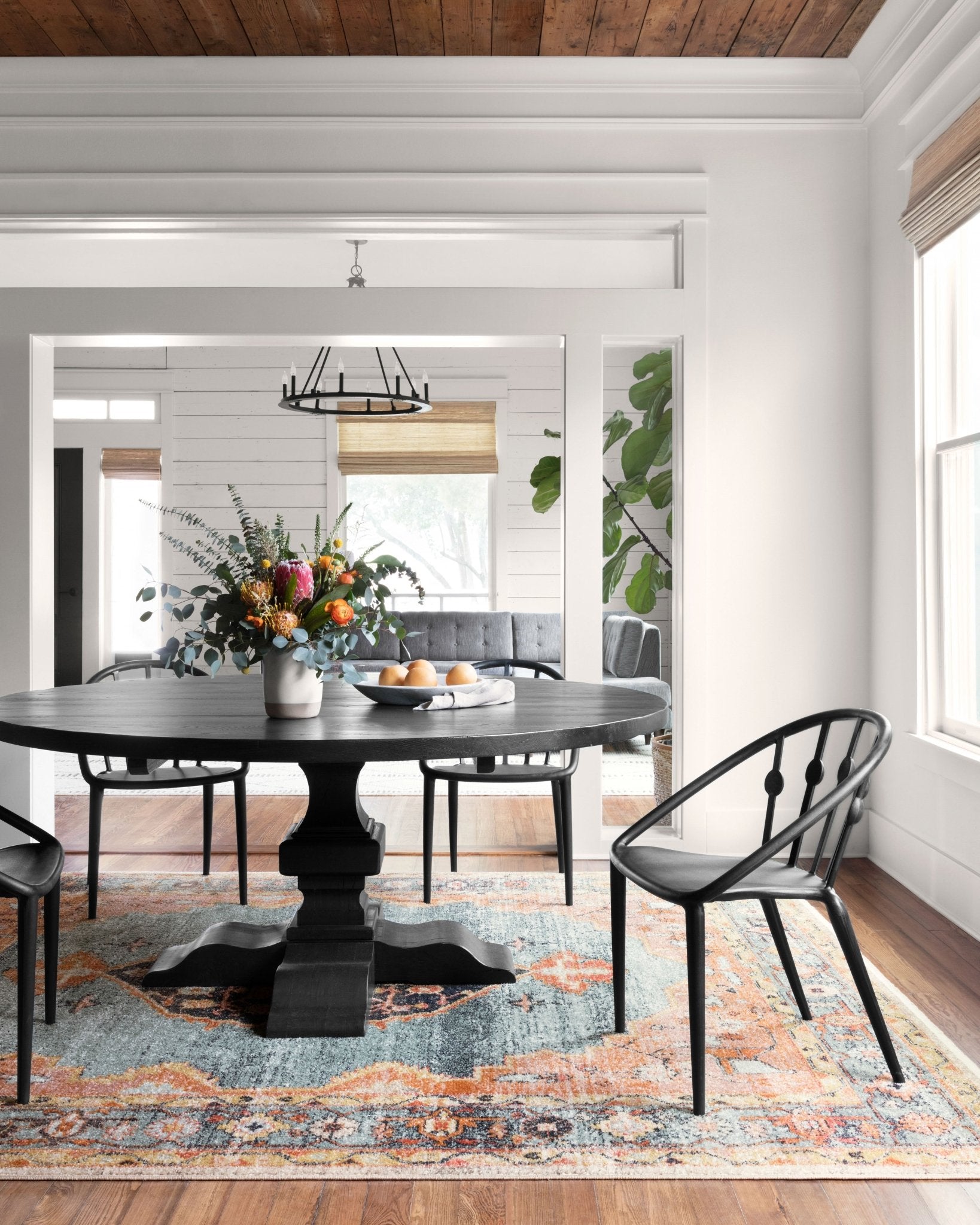 Magnolia Home By Joanna Gaines x Loloi Graham Blue / Sunrise Rug White Cliff Studio Rugs