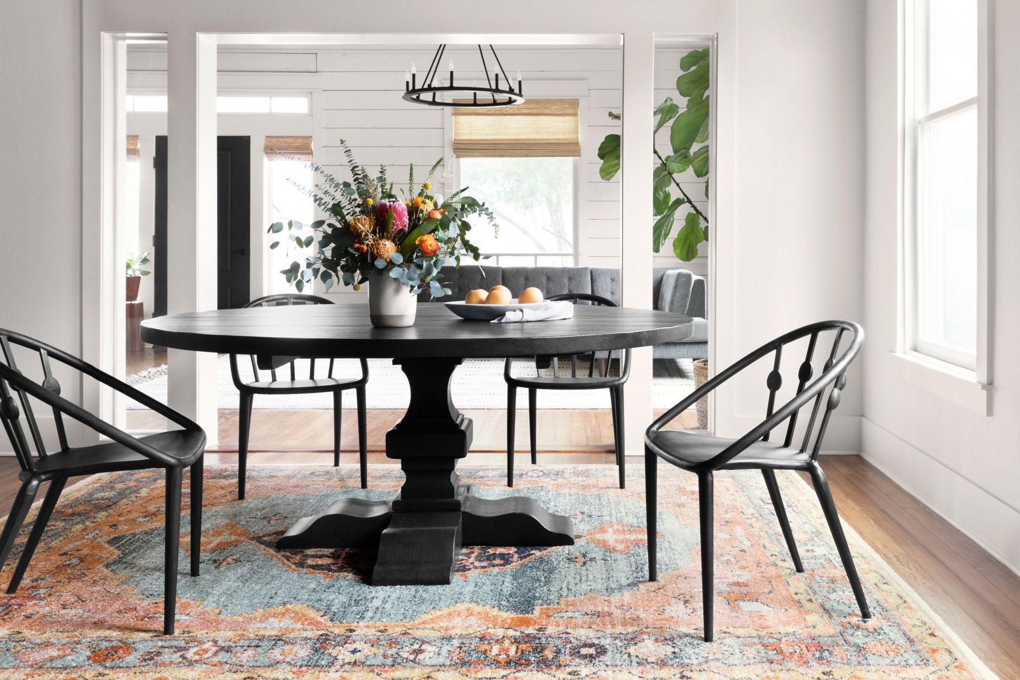 Magnolia Home By Joanna Gaines x Loloi Graham Blue / Sunrise Rug White Cliff Studio Rugs