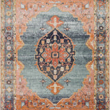 Magnolia Home By Joanna Gaines x Loloi Graham Blue / Sunrise Rug White Cliff Studio Rugs