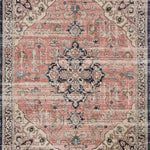 Magnolia Home By Joanna Gaines x Loloi Graham Coral / Navy Rug White Cliff Studio Rugs