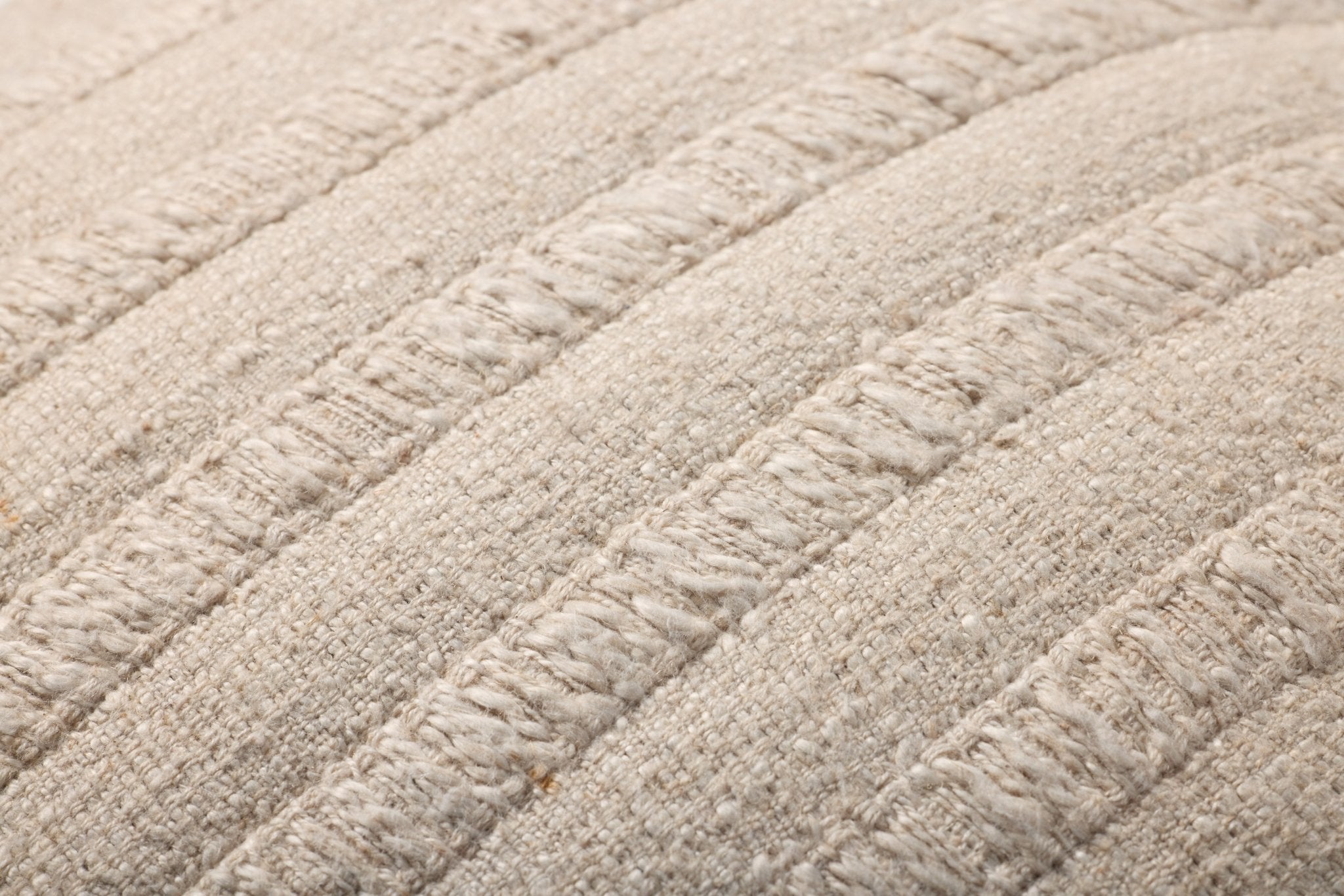 Magnolia Home by Joanna Gaines x Loloi Harriet Neutral 18'' x 18'' Pillow Cover Only White Cliff Studio Throw Pillows