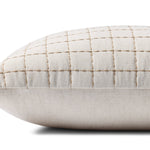 Magnolia Home by Joanna Gaines x Loloi Hattie Natural 13'' x 21'' Cover Only White Cliff Studio Throw Pillows