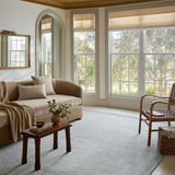 Magnolia Home by Joanna Gaines x Loloi Henley Ivory / Blue Rug White Cliff Studio Area Rugs