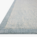 Magnolia Home by Joanna Gaines x Loloi Henley Ivory / Blue Rug White Cliff Studio Area Rugs