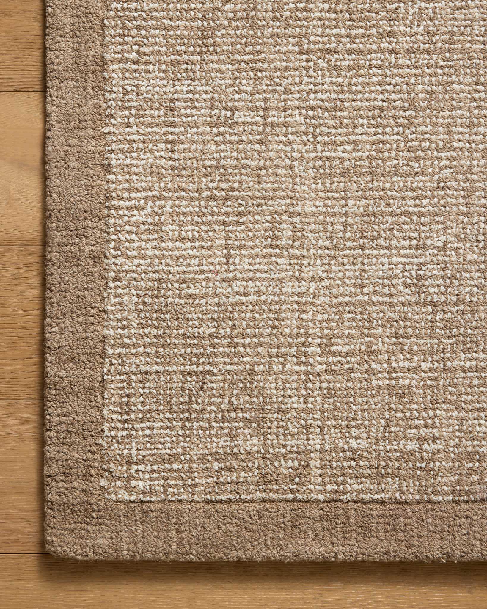 Magnolia Home by Joanna Gaines x Loloi Henley Ivory / Brown Rug White Cliff Studio Area Rugs