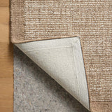 Magnolia Home by Joanna Gaines x Loloi Henley Ivory / Brown Rug White Cliff Studio Area Rugs
