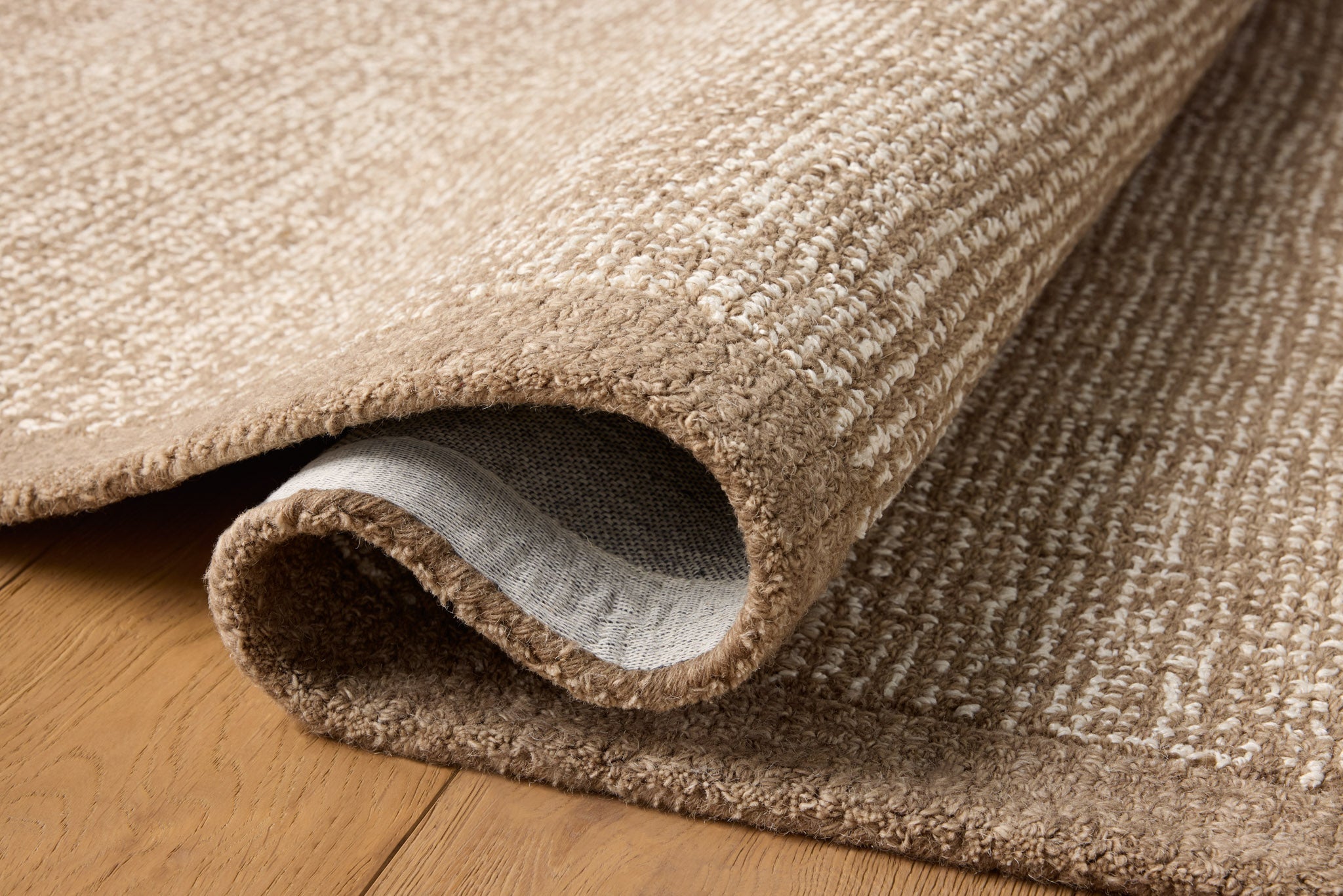 Magnolia Home by Joanna Gaines x Loloi Henley Ivory / Brown Rug White Cliff Studio Area Rugs