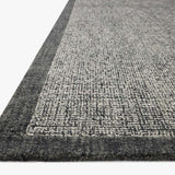 Magnolia Home by Joanna Gaines x Loloi Henley Ivory / Charcoal Rug White Cliff Studio Area Rugs