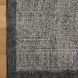 Magnolia Home by Joanna Gaines x Loloi Henley Ivory / Charcoal Rug White Cliff Studio Area Rugs
