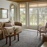 Magnolia Home by Joanna Gaines x Loloi Henley Ivory / Charcoal Rug White Cliff Studio Area Rugs