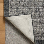 Magnolia Home by Joanna Gaines x Loloi Henley Ivory / Charcoal Rug White Cliff Studio Area Rugs