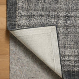 Magnolia Home by Joanna Gaines x Loloi Henley Ivory / Charcoal Rug White Cliff Studio Area Rugs