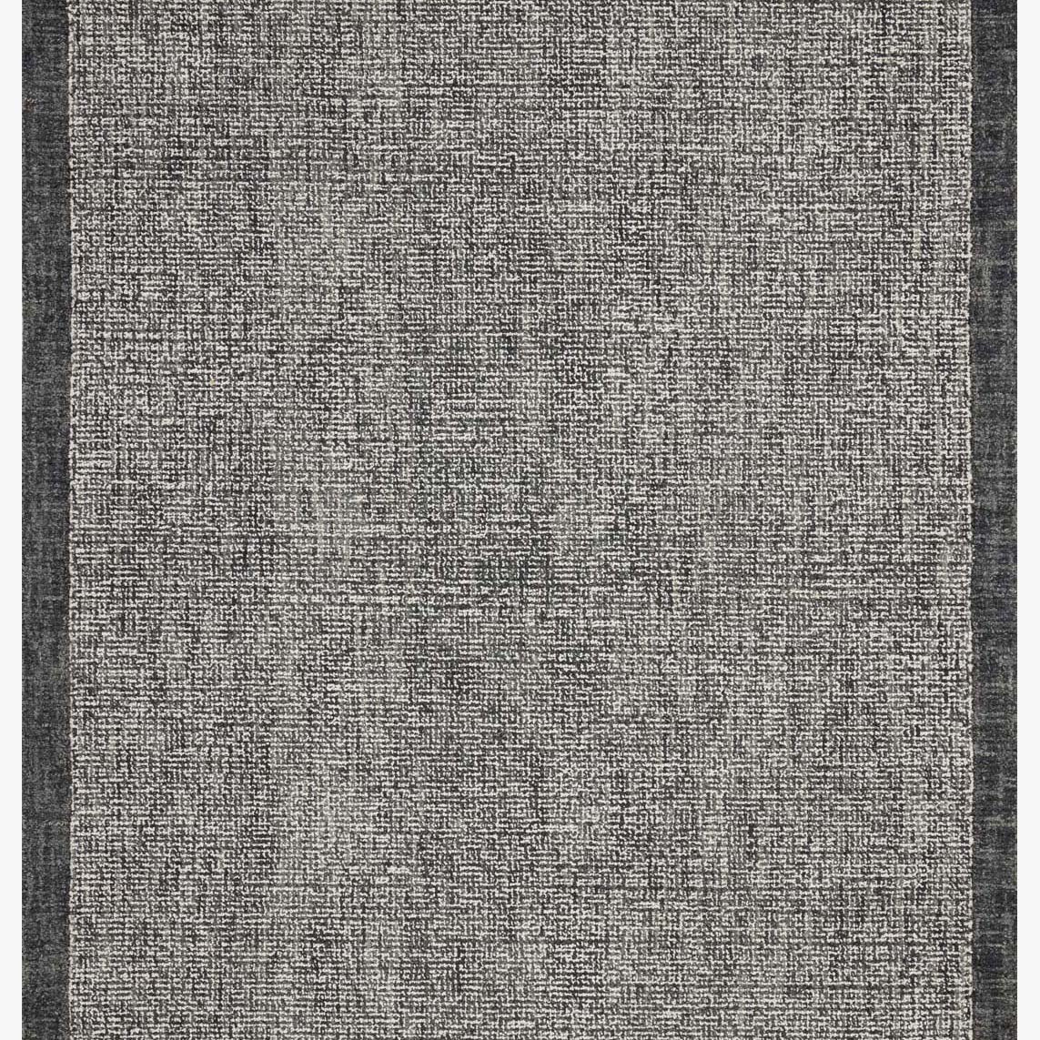 Magnolia Home by Joanna Gaines x Loloi Henley Ivory / Charcoal Rug White Cliff Studio Area Rugs