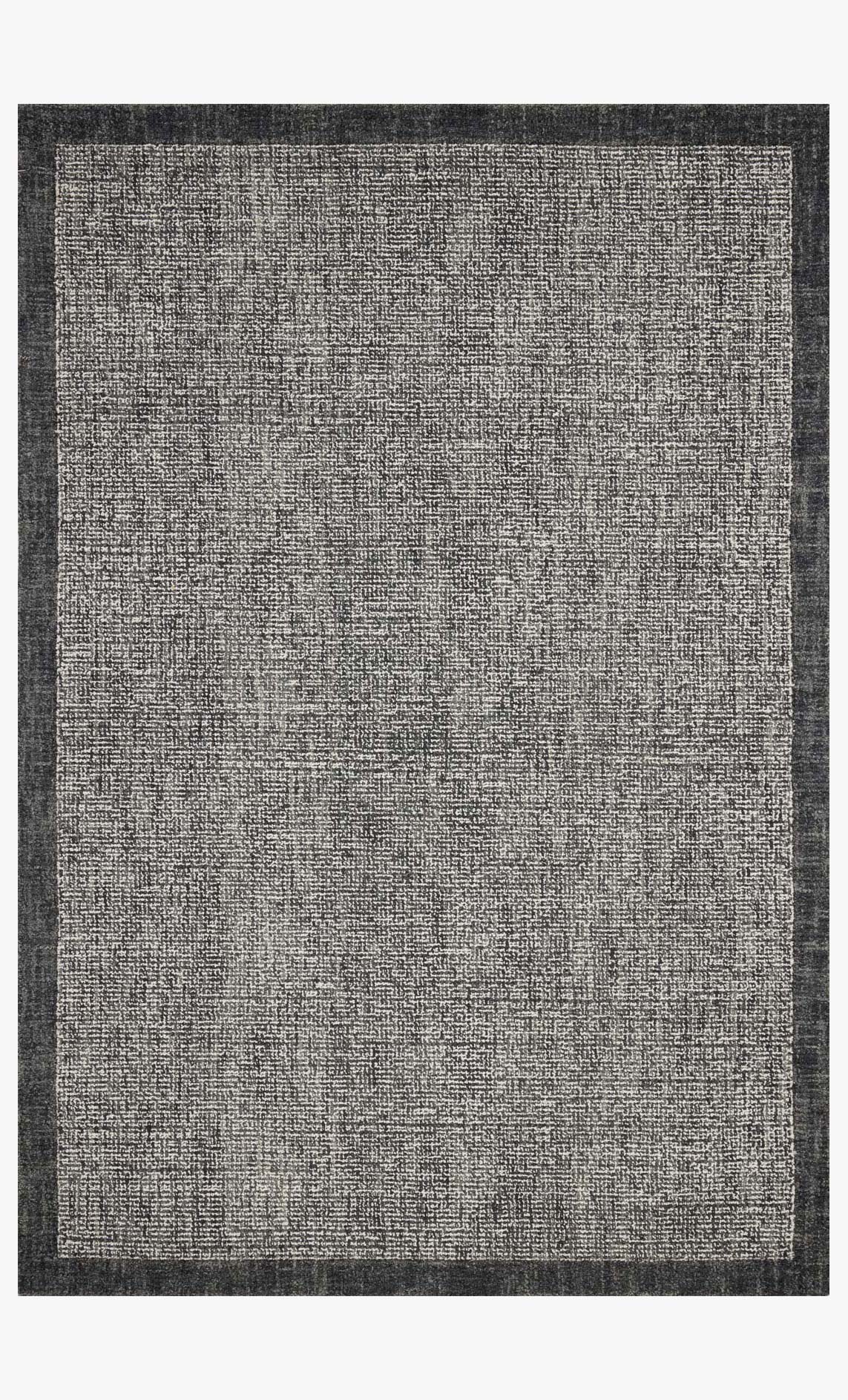 Magnolia Home by Joanna Gaines x Loloi Henley Ivory / Charcoal Rug White Cliff Studio Area Rugs